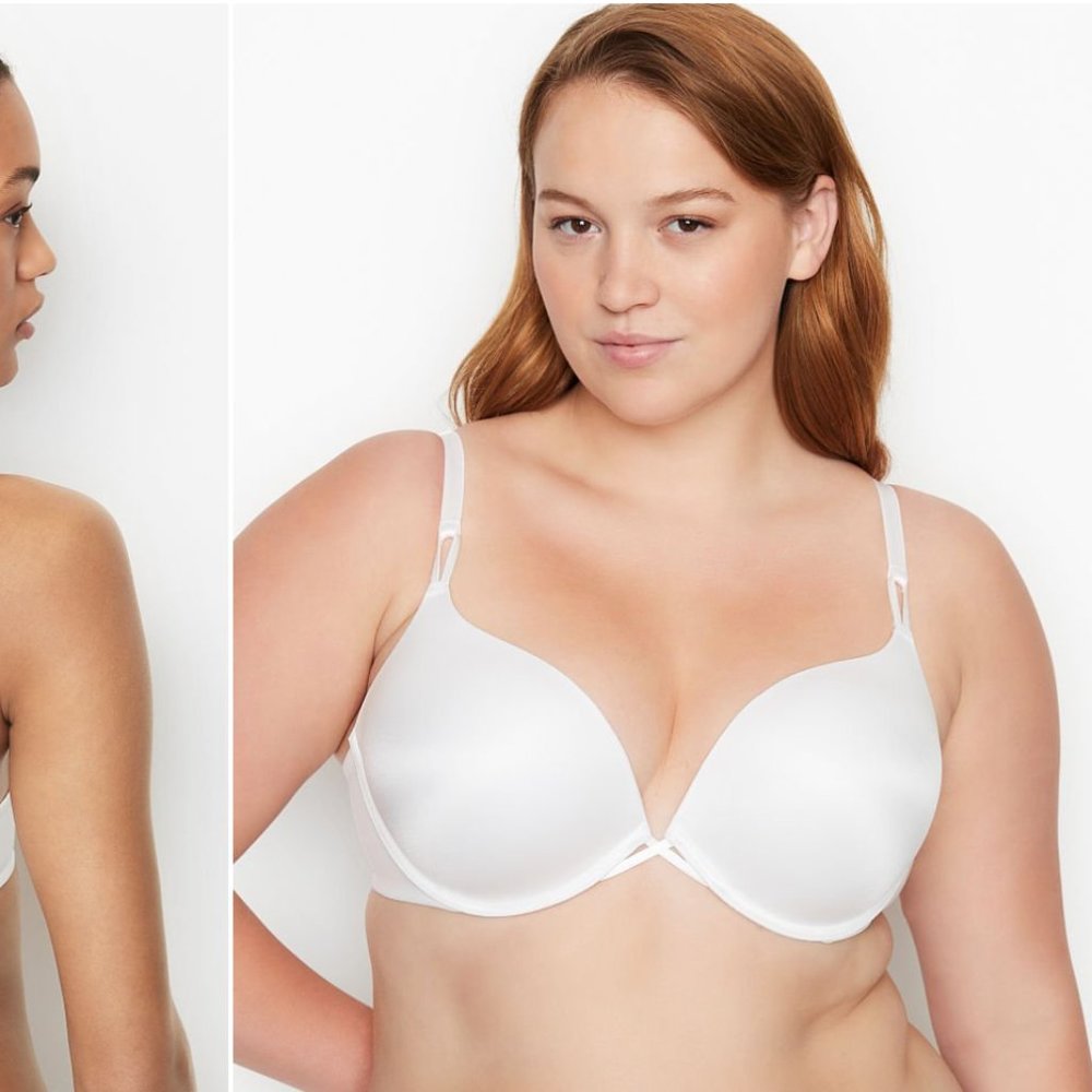 Victoria's Secret White Bombshell Bra 34D - New w tags